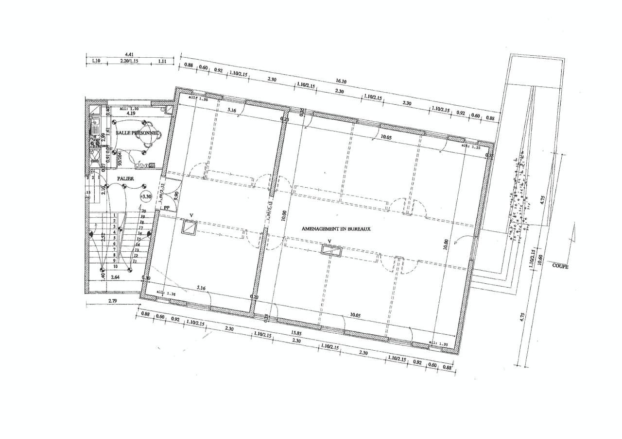 Bureau Bordeaux 453m² Vente bureau Bordeaux Gironde OVBUR2426349 1